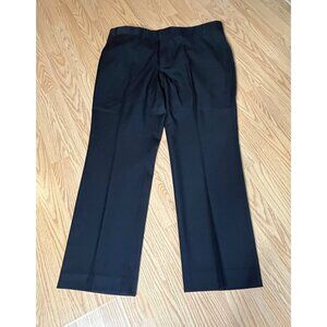 Kenneth Cole Reaction Mens Dress Pants 40x30‎ Black Polyester & Rayon